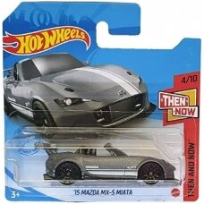 Hot Wheels '15 Mazda MX-5 Miata - Then and Now 4/10 Grey