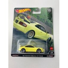 Hot Wheels Premium Modeliukas 1995 Toyota Celica GT Tour, yellow (yra sandėlyje)