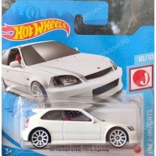 Hot Wheels 1999 Honda Civic Type R EK9 HW J-imports Short Card 10/10