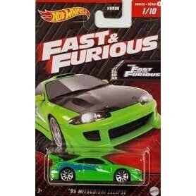 Hot Wheels Modeliukas 1995 Mitsubishi Eclipse, green