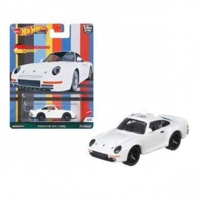 Hot Wheels Premium 1986 Porsche 959, white