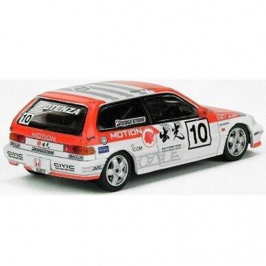 Inno64 1990 Honda Civic EF9 GR.A #10 *Idemitsu* Macau Guia Race, white/red