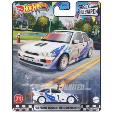 Hot Wheels Premium Modeliukas 1993 Ford Escort RS Cosworth