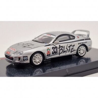 Tarmac Works Modeliukas 1994 Toyota Supra #33 Fukuyama/Motoyama Japan N1 Endurance Series, silver