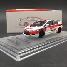 Inno64 Modeliukas 2012 Honda Civic FD2 Type R #1 Japan One Make Race, white/black (yra sandėlyje)