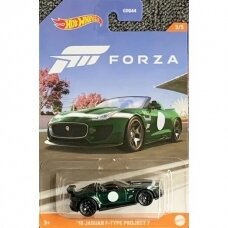 Hot Wheels Modeliukas 2015 Jaguar F-Type Project 7 Forza (yra sandėlyje)