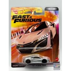 Hot Wheels Premium Modeliukas 2017 Acura NSX (yra sandėlyje)