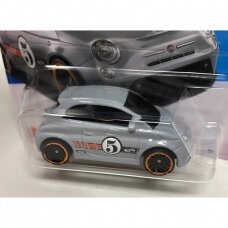 2024 Hot Wheels Basic Short Card Case A Fiat 500E grey