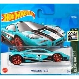 Hot Wheels Modeliukas MCLAREN F1 GTR #57/250 HW Retro Racers 3/10