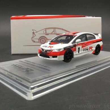 Inno64 2012 Honda Civic FD2 Type R #1 Japan One Make Race, white/black