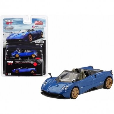 Mini GT 2018 Pagani Huayra roadster, blue