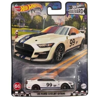 Hot Wheels Premium Modeliukas 2020 Ford Mustang Shelby GT500 (yra sandėlyje)