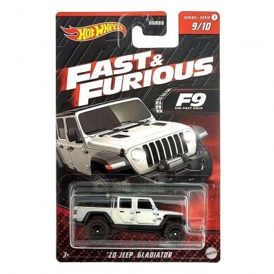 Hot Wheels Modeliukas 2020 Jeep Gladiator, grey (yra sandėlyje)