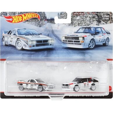 Hot Wheels Premium 2 Pack Lancia Rally 037 / '84 Audi Sports Quattro