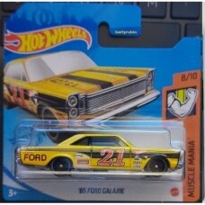 Hot Wheels 65 Ford Galaxie Treasure Hunt TH short card