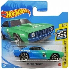 Hot Wheels Modeliukas 69 Copo Camaro - HW Speed Graphics 6/10