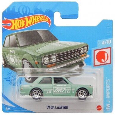 Hot Wheels '71 Datsun 510 HW J-Imports GTB02 #162