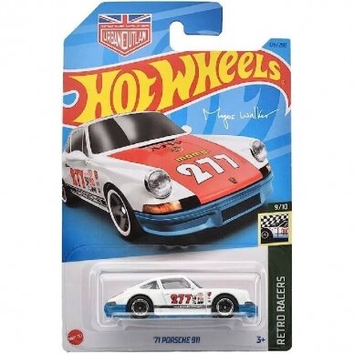 Hot Wheels Modeliukas '71 Porsche 911 Long Card (yra sandėlyje)