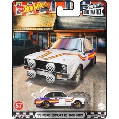 Hot Wheels Premium 78 Ford Escort