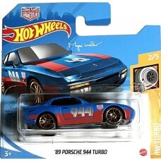 Hot Wheels Modeliukas 89 Porsche 944 Turbo Short Card (ĮPLYŠUSI KORTELĖ) Magnus Walker