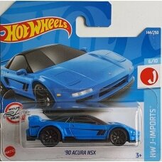 Hot Wheels 90 Acura NSX Blue HCV83 Short Card - HW J-Imports