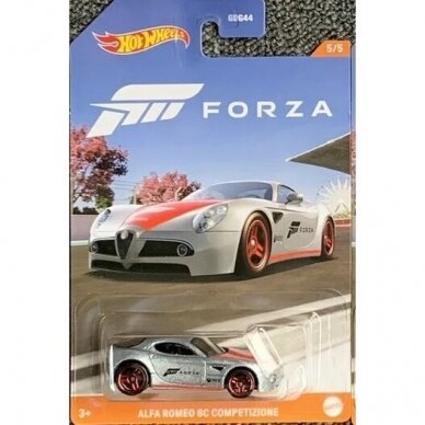 Hot Wheels Modeliukas Alfa Romeo 8c Competizione Forza (yra Sandėlyje)