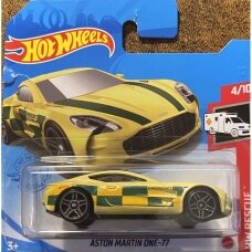 Hot Wheels Aston Martin One-77 (yellow) Emergency