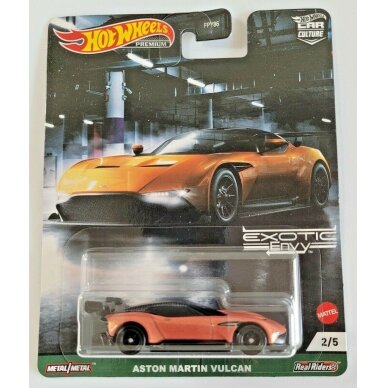 PRE-ORDER Hot Wheels Premium Modeliukas Aston Martin Vulcan 2/5