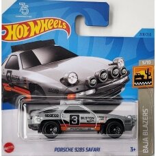 Hot Wheels Modeliukas Baja Blazers 5 of 10 - Porsche 928S Safari Bilstein gray short card