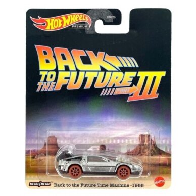 PRE-ORDER Hot Wheels Premium Modeliukas Back to the Future III (1955) Delorean