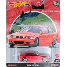 Hot Wheels Premium BMW M3 E46 *AutoStrasse*, red