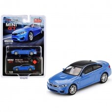 Mini GT BMW M4 (F82), yas marina blue metallic