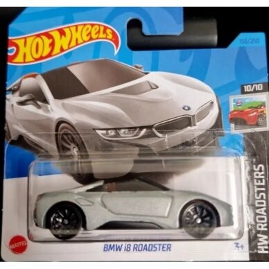 Hot Wheels Modeliukas BMW i8 Roadster *156/250 HW Roadsters (yra sandėlyje)