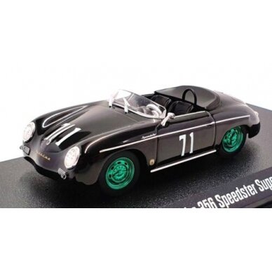 Green Light Modeliukas Chase 1958 Porsche 356 Speedster Super top up *Porsche Collection* black (yra sandėlyje)