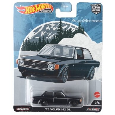 Hot Wheels Premium Modeliukas CHASE    1974 Volvo 142 GL (yra sandėlyje)