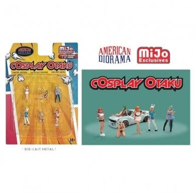 American Diorama Cosplay Otaku Anime Figure set