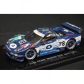 Ebbro Modeliukas 1/43 1997 Honda NSX JGTC Avex Dome, blue (yra Sandėlyje)