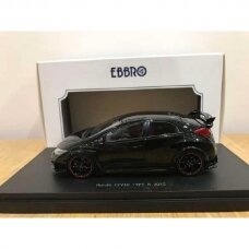 Ebbro 1/43 2015 Honda Civic Type R, black