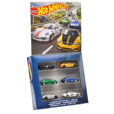 Hot Wheels Modeliukas European Themed 6-pack (yra sandėlyje)