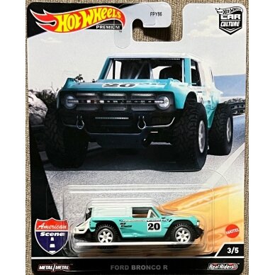 Hot Wheels Premium Modeliukas Ford Bronco R 3/5 (yra sandėlyje)