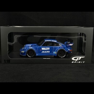 GT Spirit 1/18 Porsche RWB OSHO *Resin Series*, arrow blue 1