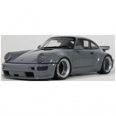 GT Spirit Modeliukas 1/18 2015 Porsche RWB JONSIBA *Resin Series*, grey (yra Sandėlyje) 1