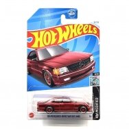 Hot Wheels Mainline STH Super Treasure Hunt Modeliukas '89 Mercedes-Benz 560 SEC AMG Red With Card Protector (yra Sandėlyje)