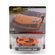 Hot Wheels Premium Modeliukas 1/43 2023 Corvette Z06, orange