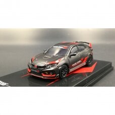 Tarmac Works Honda Civic Type R (FK8) Customer Racing Study, matt black/red