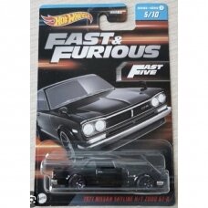 Hot Wheels 2023 FAST & FURIOUS - SERIES 3 #5 1971 NISSAN SKYLINE H/T 2000 GT-R