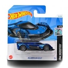 Hot Wheels 2024 Case D Mainline McLaren Solus GT Blue short card