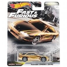 Hot Wheels Fast Furious, Fast Tuners Nissan 240SX S14 gold