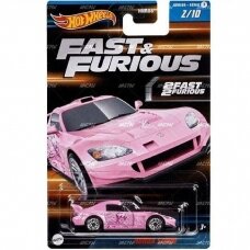 Hot Wheels Fast & Furious Mainline Modeliukas Honda S2000 pink