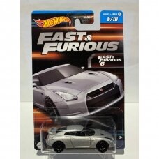 Hot wheels Fast Furious Modeliukas 2009 Nissan gtr 2023 series 3